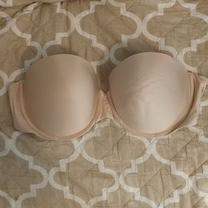 Strapless bra